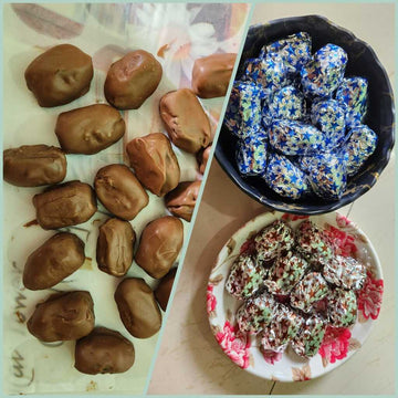 Dates with Almond - 12pc